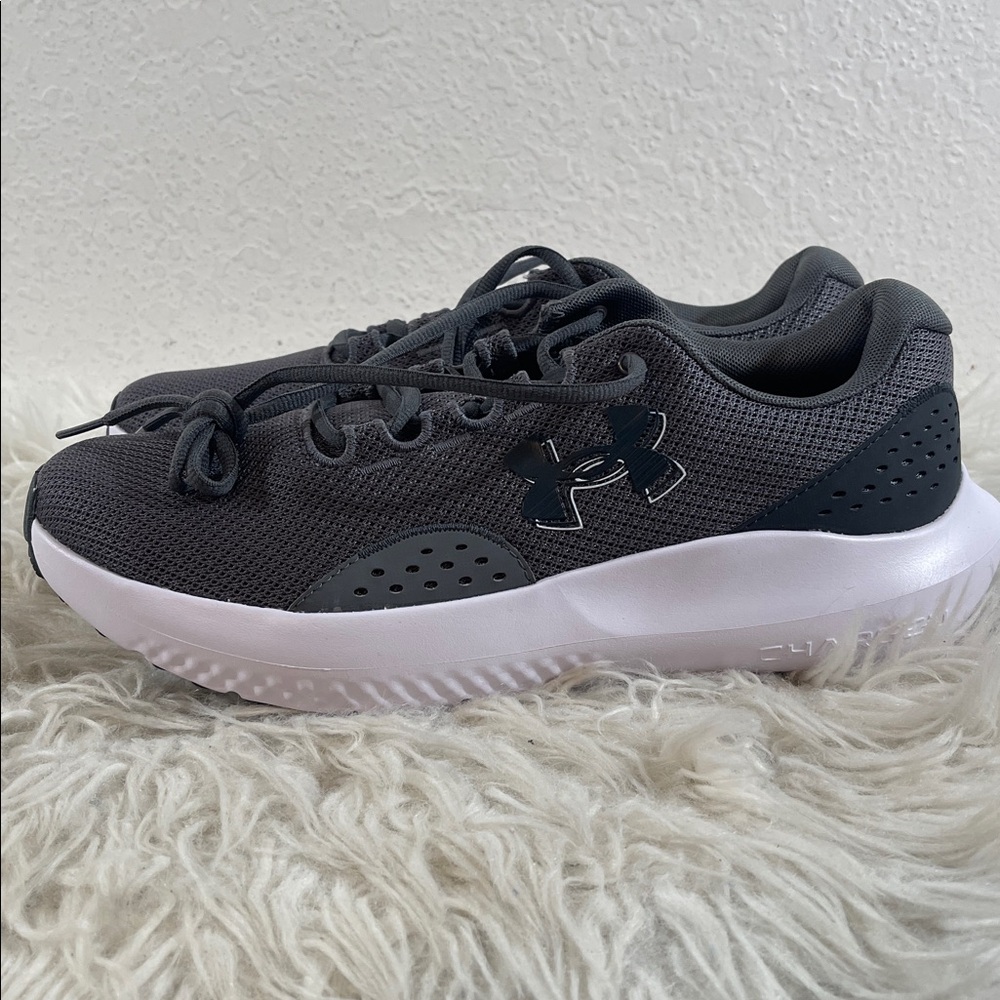 Under Armour Charged Surge 4 'Castlerock Anthracite' Running Shoes Size 11 NEW - Picture 7 of 14